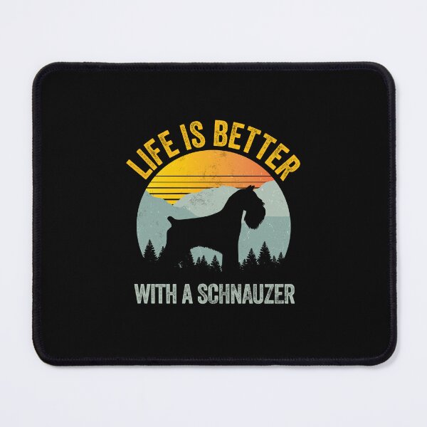 Item preview, Life Is Better With A Schnauzer Summer Dog Gift  designed and sold by Guarddogdrive.