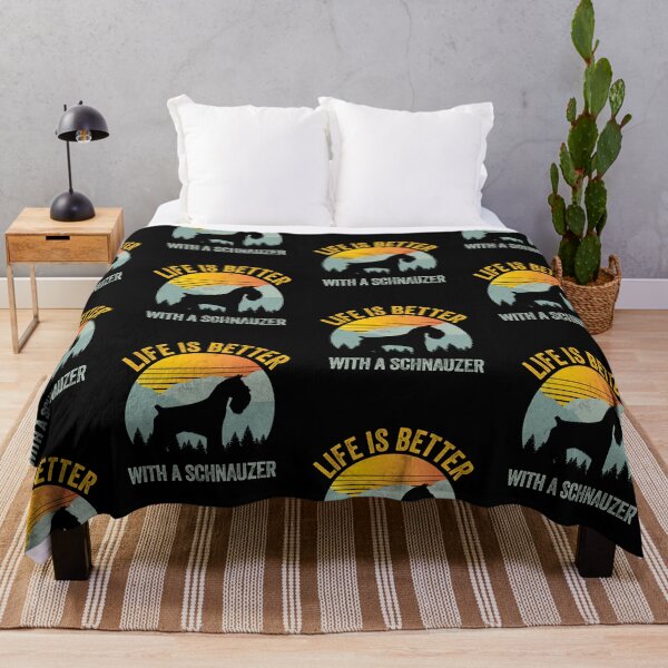 Item preview, Life Is Better With A Schnauzer Summer Dog Gift designed and sold by Guarddogdrive.