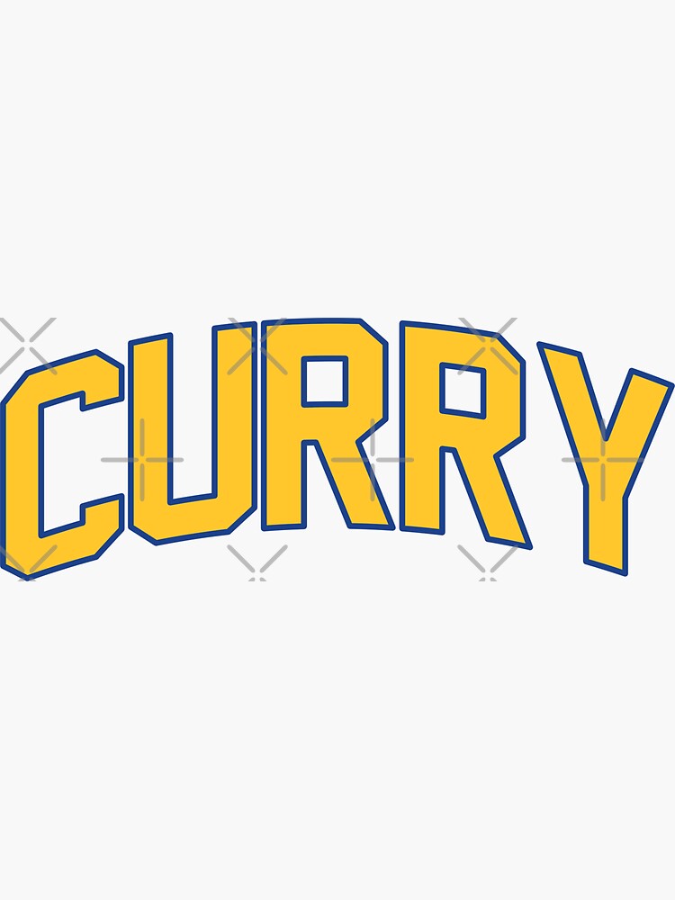 "Curry basketball player curry number 30 gameday curry 30" Sticker for