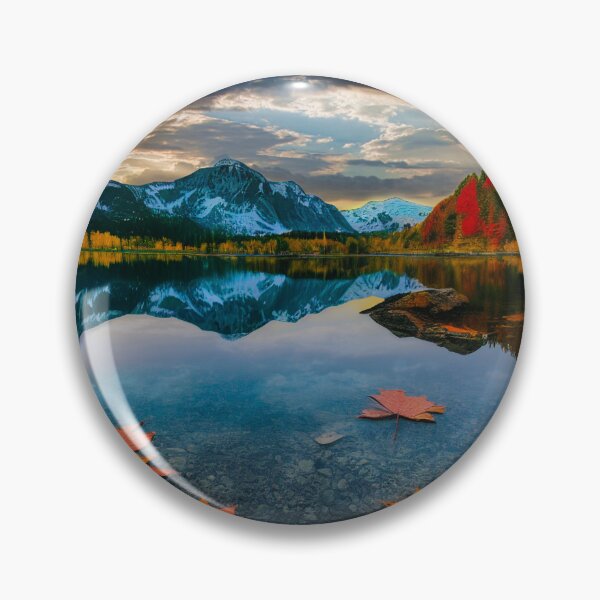 Item preview, Autumn Lake - Sunrise designed and sold by OnigiriSuiko.