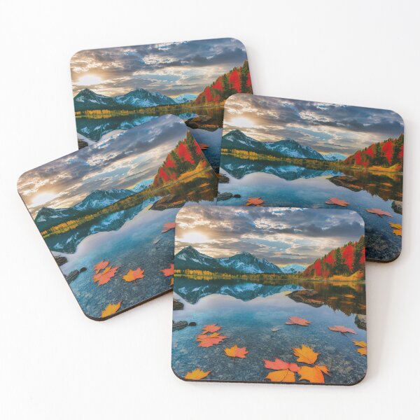 Item preview, Autumn Lake - Sunrise designed and sold by OnigiriSuiko.