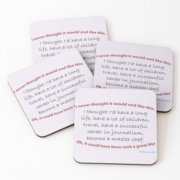 Item preview, "It could have been such a great life!" Hannah Annie A Royal Adventure Quote designed and sold by musicalsandtea.