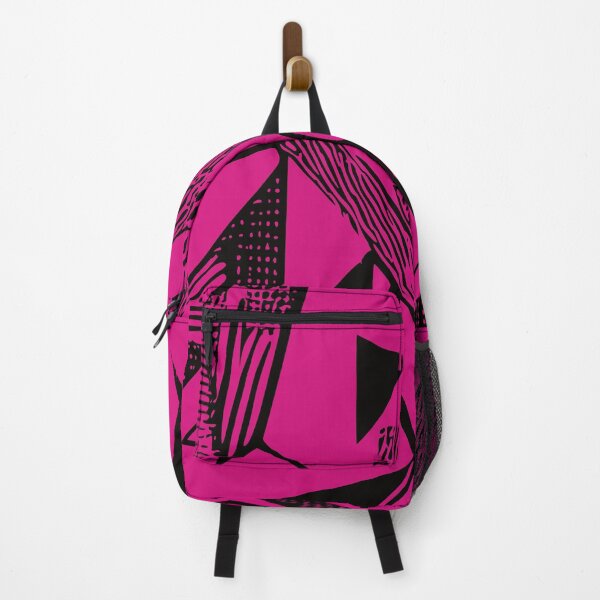 Item preview, The Flag, Geometric Design, In Cerise Red designed and sold by I-Desire.