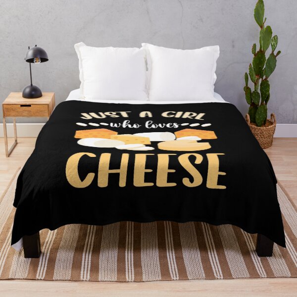 Item preview, Just a girl who loves cheese designed and sold by JoRealm.