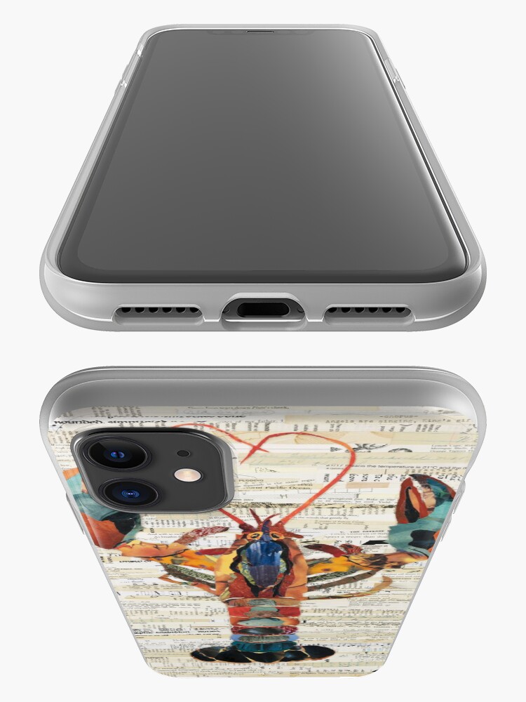 Alternate view of Lobster Collage by C.E. White iPhone Case & Cover