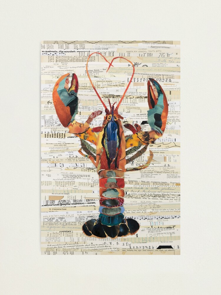 Alternate view of Lobster Collage by C.E. White Photographic Print