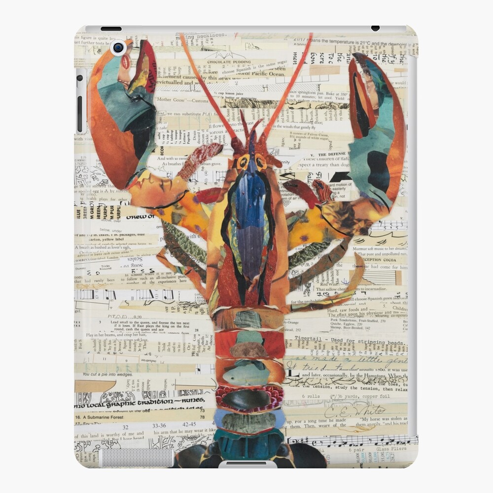 Lobster Collage by C.E. White iPad Case & Skin