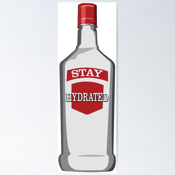 Stay Hydrated Bitch - Personalized Water Tracker Bottle - Birthday