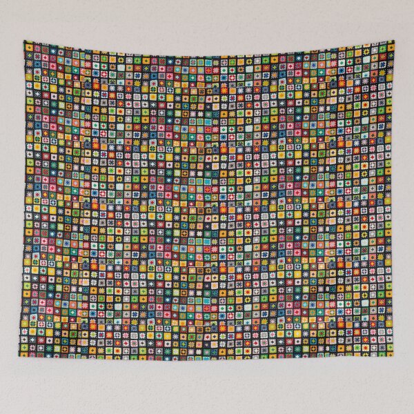 Item preview, Crochet Granny Square designed and sold by Sasidenidesign.