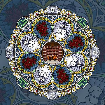 Artwork thumbnail, Winter Nouveau by Valerie Bennett