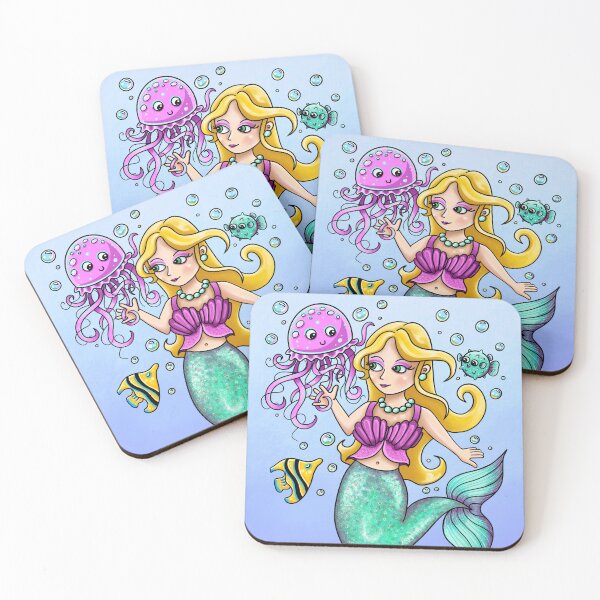 Item preview, Mermaid and Friends  designed and sold by Katy Vaughan.