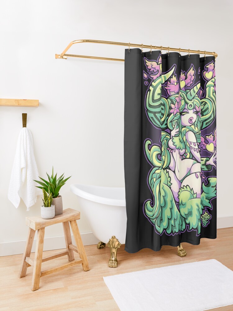 Selling Zodiac Shower Curtain. Taurus shower curtain. Witchy shower curtain. Tarot Shower Curtain.