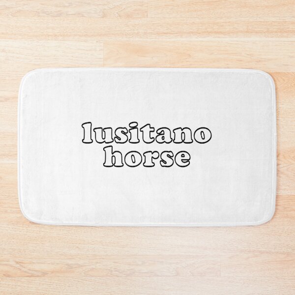 Item preview, Lusitano Horse Bubble Letters designed and sold by theaadesigns.