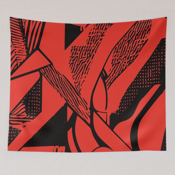 Item preview, The Flag, Geometric Design, In Burnt Orange designed and sold by I-Desire.