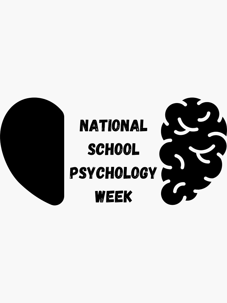 "National School Psychology Week" Sticker for Sale by waylei Redbubble