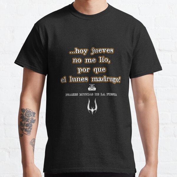 003)SOLOFrases-art-eddyscap Camiseta clásica