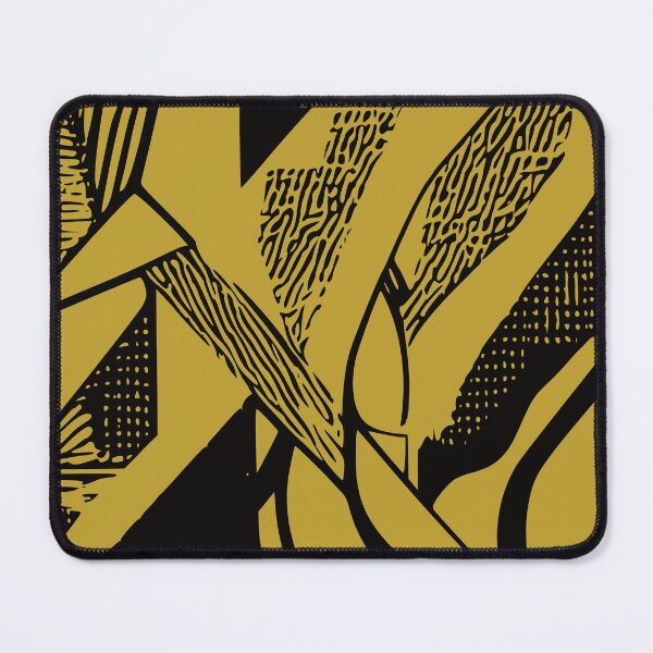 Item preview, The Flag, Geometric Design, In Mustard Yellow designed and sold by I-Desire.