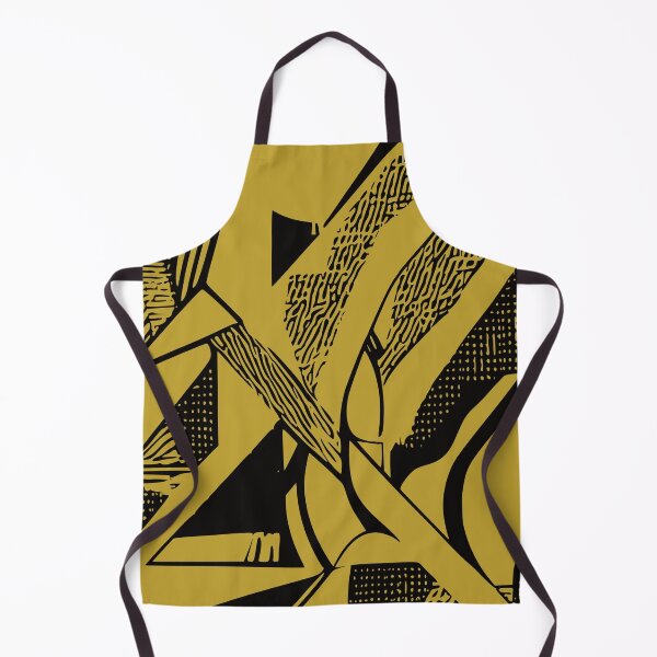 Item preview, The Flag, Geometric Design, In Mustard Yellow designed and sold by I-Desire.
