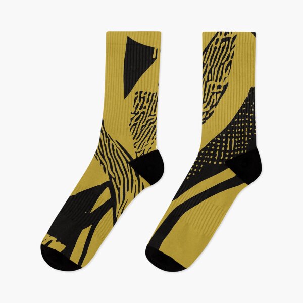 Item preview, The Flag, Geometric Design, In Mustard Yellow designed and sold by I-Desire.
