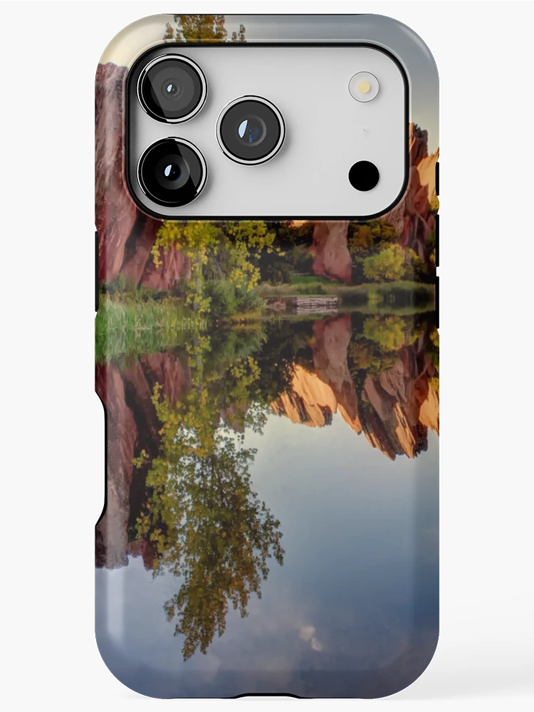 Thumbnail 1 of 4, iPhone Case, Red Rocks Reflection designed and sold by Lena Owens at OLena Art..