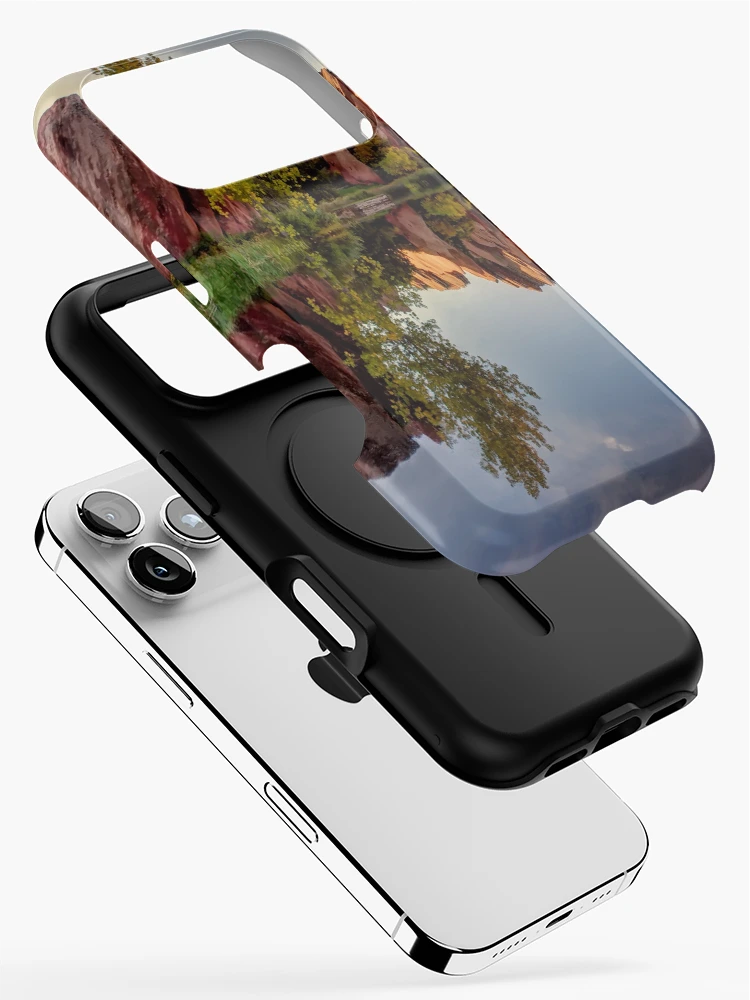Thumbnail 2 of 4, iPhone Case, Red Rocks Reflection designed and sold by Lena Owens at OLena Art..