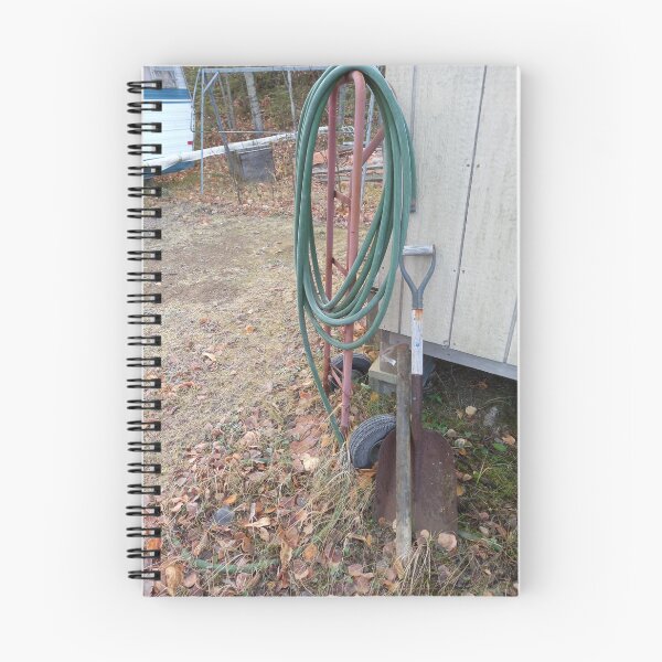 Item preview, Country Living: Rusty Shovel and Old Hose by the Shed designed and sold by TaraTs.