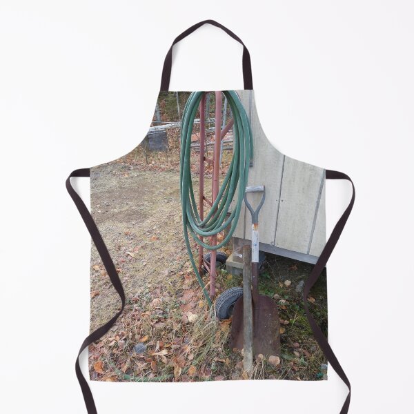 Item preview, Country Living: Rusty Shovel and Old Hose by the Shed designed and sold by TaraTs.