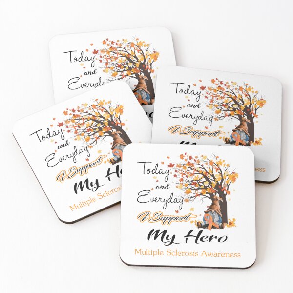Item preview, Multiple Sclerosis Awareness - Today and Everyday i support My Hero designed and sold by Aaron309.