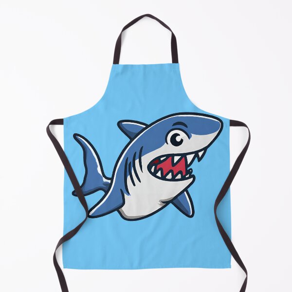 Item preview, Shark Kawaii Cartoon designed and sold by RealBooBear.
