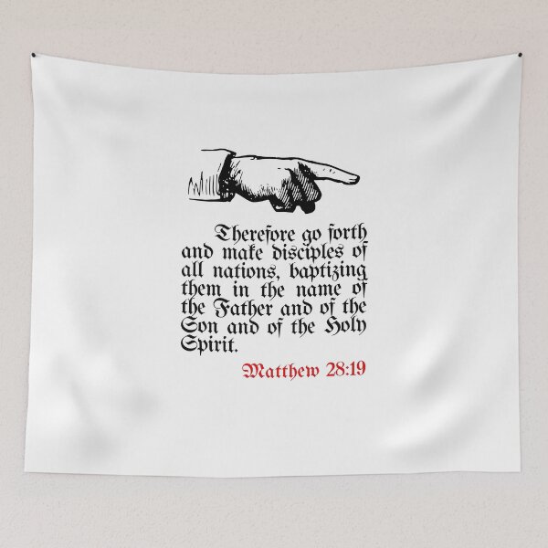 Item preview, Matthew 28:19 Go forth and make disciples  designed and sold by VerseforWear.