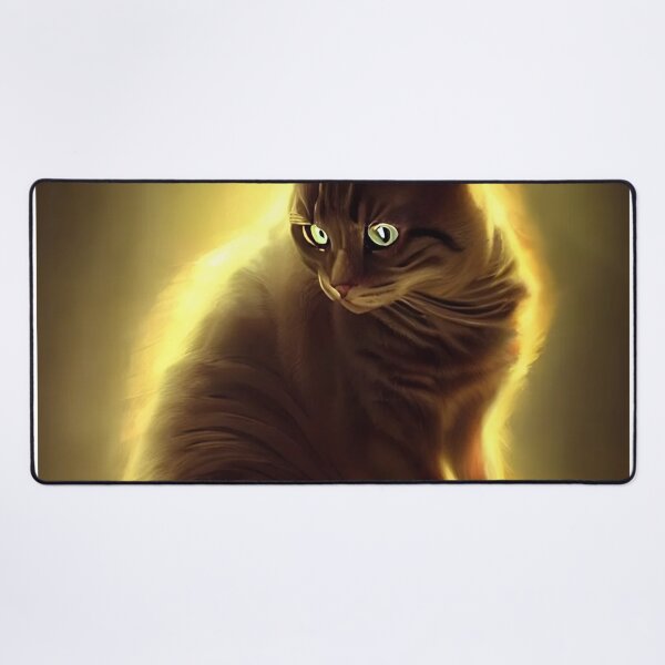 Item preview, Cat With Dramatic Lighting designed and sold by franktact.