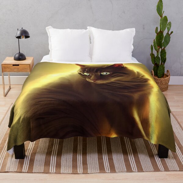 Item preview, Cat With Dramatic Lighting designed and sold by franktact.