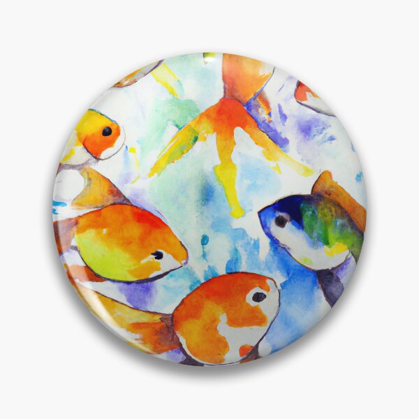 Item preview, Gold fish in the water designed and sold by Elnica.