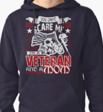 Veteran Mom Scare MeTee Shirts Pullover Hoodie