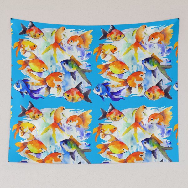 Item preview, Gold fish in the water designed and sold by Elnica.