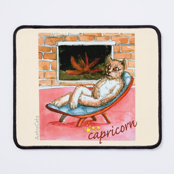 Item preview, Capricorn AstroCat designed and sold by Astrocats4Bilo.