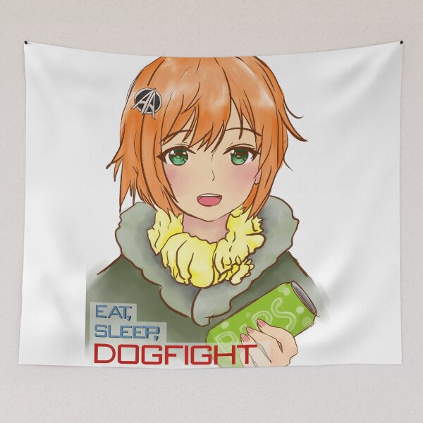 Artikelvorschau, Eat Sleep Dogfight feat. Arro-chan entworfen und verkauft von RhiannonAReed.
