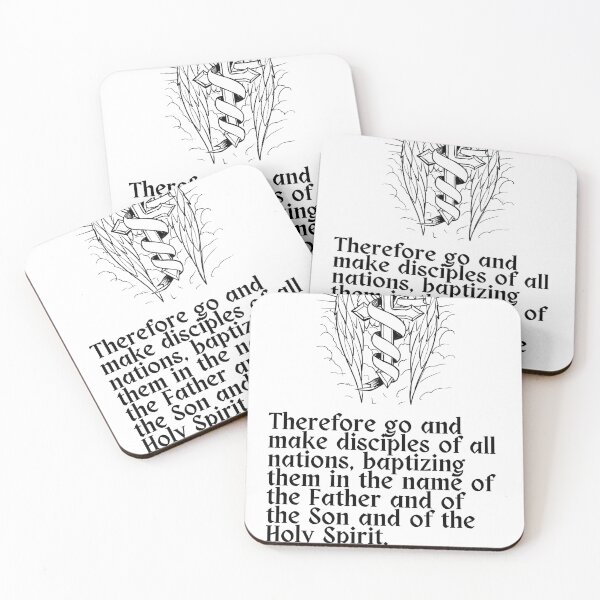 Item preview, Bible Verse: Matthew 28:19 Go forth and make disciples  designed and sold by VerseforWear.