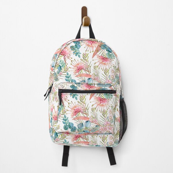 Item preview, Pink Grevillea And Eucalyptus designed and sold by Sketchbook Designs.