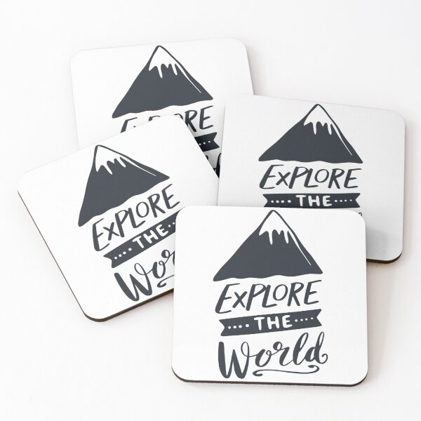 Item preview, Explore The World Fitted designed and sold by FedericoPredov.