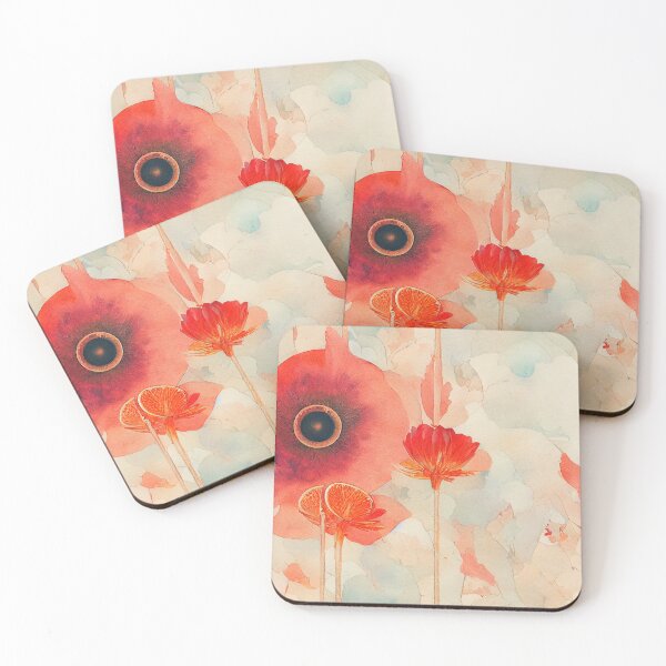 Item preview, Sunny orange and serene designed and sold by Robin Morgan.