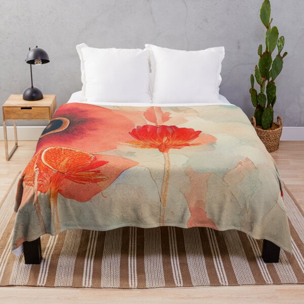 Item preview, Sunny orange and serene designed and sold by Robin Morgan.