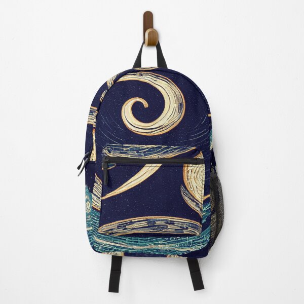 Item preview, Stormy Waves Ocean, Beautiful Mosaic Painting designed and sold by mariavision.