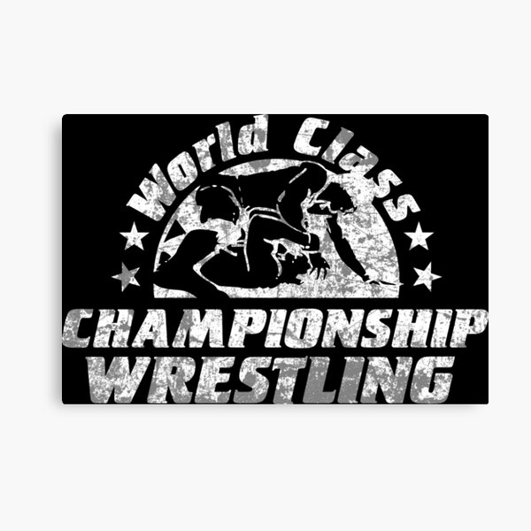 World Class Championship Wrestling distressed in black Pin for Sale by  IrishWhipMedia