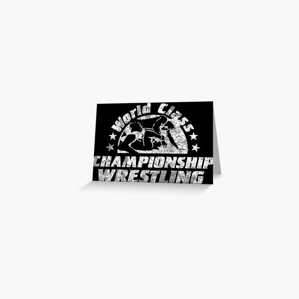 World Class Championship Wrestling distressed in black Pin for Sale by  IrishWhipMedia