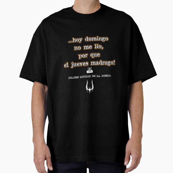 004)SOLOFrases-art-eddyscap Camiseta oversize