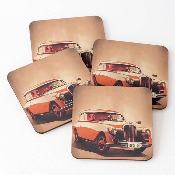 Item preview, Retro Automobile designed and sold by Foodcolored.