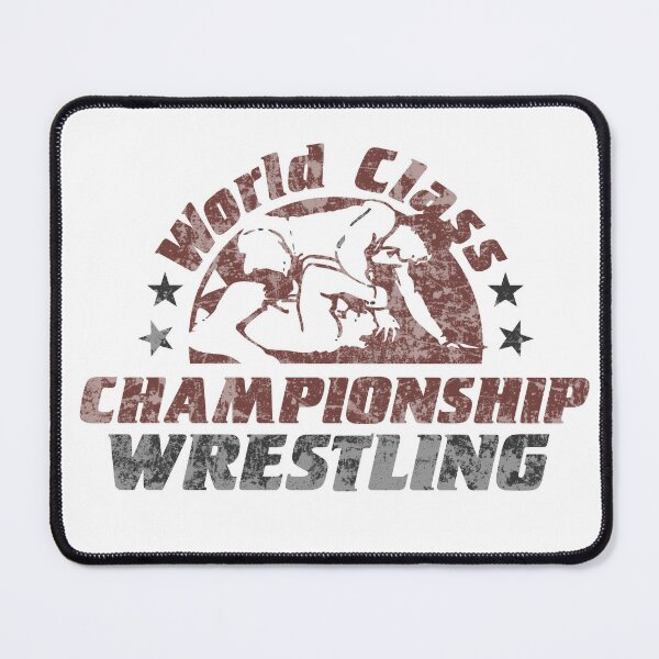 World Class Championship Wrestling distressed in black | Pin