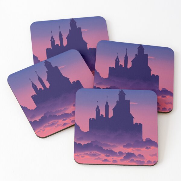Item preview, Castle In The Sky, Beautiful Painting designed and sold by mariavision.