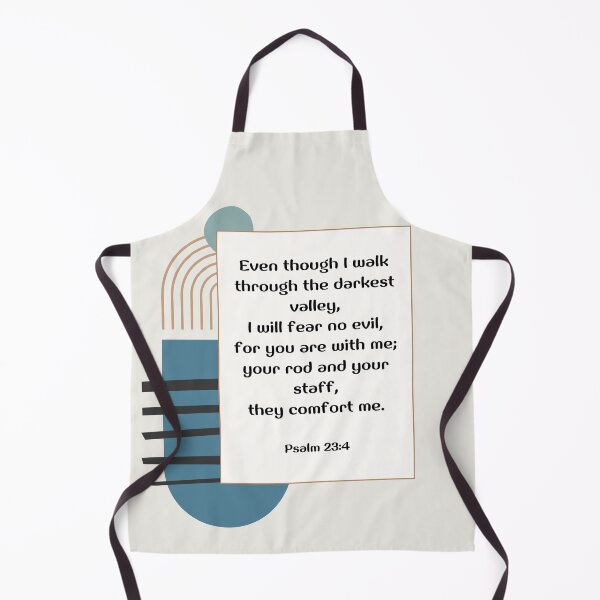 Item preview, Bible Verse Psalm 23-4 designed and sold by bible-prints.